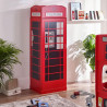 Kids 2 Door Telephone Box Wardrobe