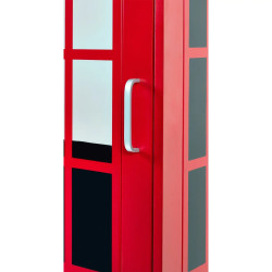 Kids 2 Door Telephone Box Wardrobe handle