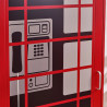 Kids 2 Door Telephone Box Wardrobe front door