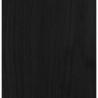 Sydney 2 Door Wardrobe Black side