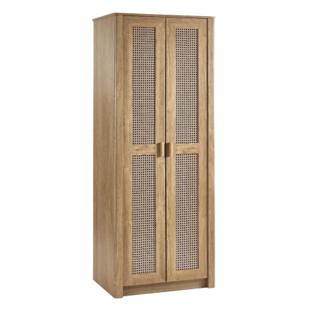 Sydney 2 Door Wardrobe natural oak effect closed