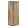 Sydney 2 Door Wardrobe natural oak effect closed