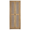 Sydney 2 Door Wardrobe natural oak effect front