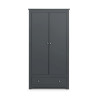 Radley  2 Door Wardrobe Black