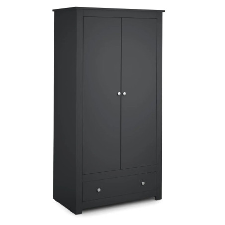 Radley  2 Door Wardrobe Black closed