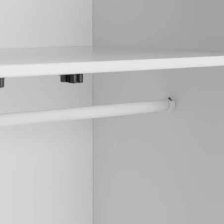 Radley  2 Door Wardrobe White hanging rail