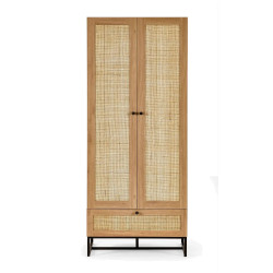 Padstow 2 Door Wardrobe Oak