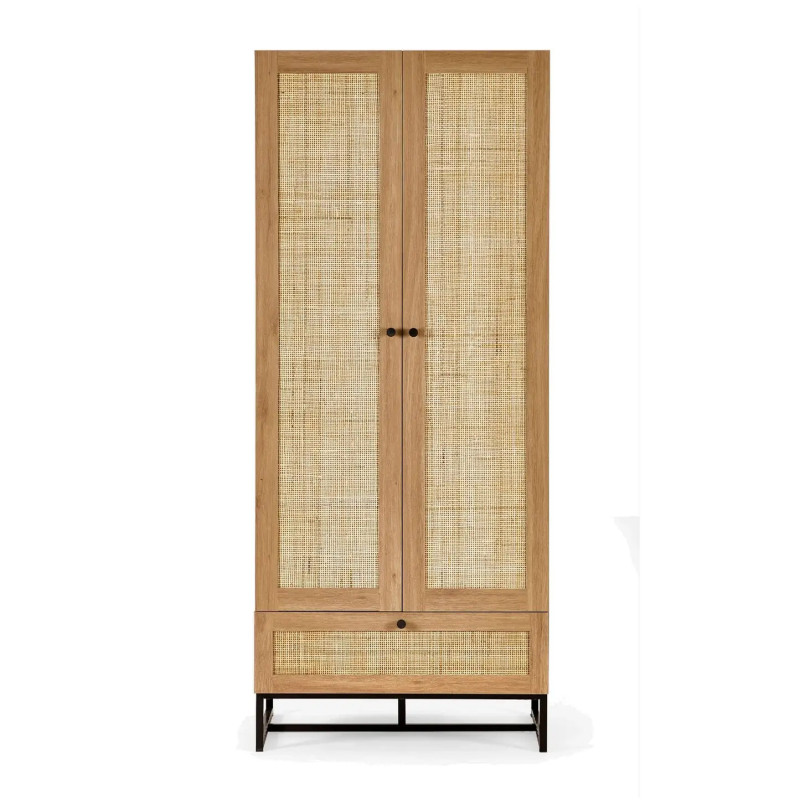 Padstow 2 Door Wardrobe Oak