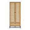 Padstow 2 Door Wardrobe Oak