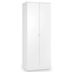 Manhattan 2 Door Wardrobe White closed