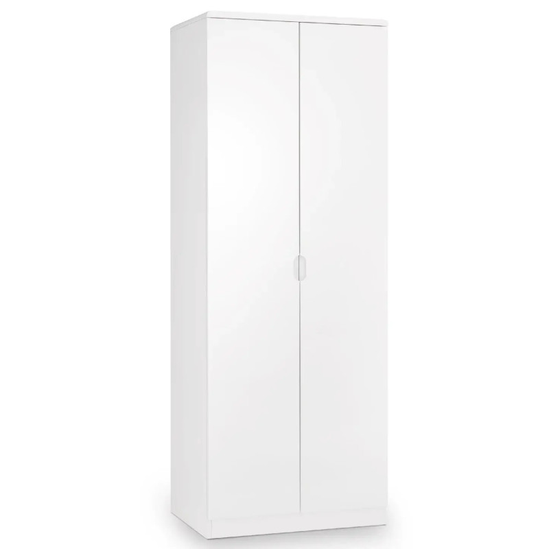 Manhattan 2 Door Wardrobe White closed