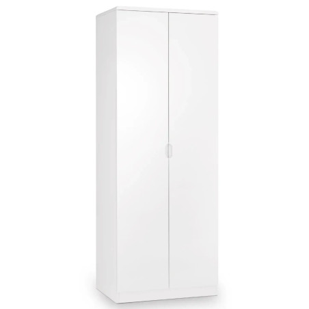 Manhattan 2 Door Wardrobe White closed