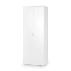 Manhattan 2 Door Wardrobe White side