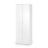 Manhattan 2 Door Wardrobe White side
