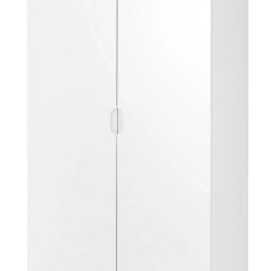 Manhattan 2 Door Wardrobe White handles