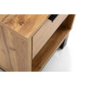 Bali 1 Drawer Bedside light oak drawer