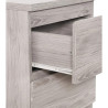 Jupiter 2 Drawer Bedside Grey Oak runner