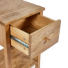 Coxmoor 1 Drawer Bedside Oak internal