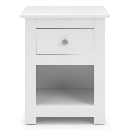 Radley 1 Drawer Bedside white front