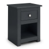 Radley 1 Drawer Bedside black closed