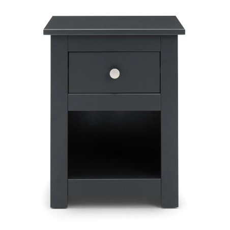 Radley 1 Drawer Bedside black front
