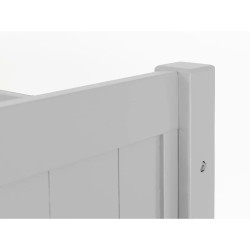 Bella Bunk Bed Dove Grey headboard