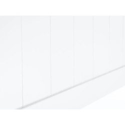 Bella Bunk Bed white footend