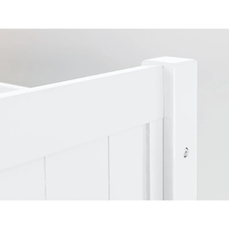 Bella Bunk Bed white headboard