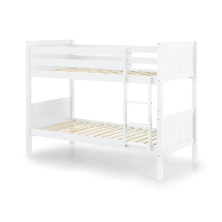 Bella Bunk Bed white slats