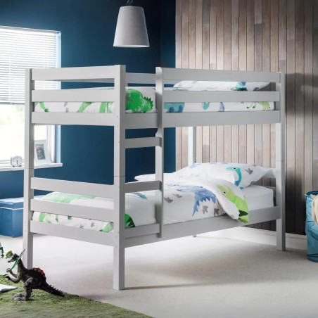 Camden Bunk Bed Dove Grey ladder