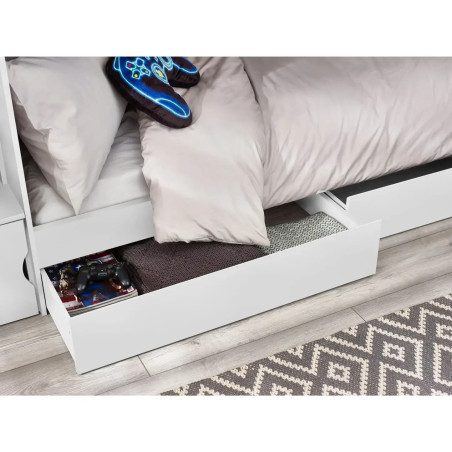 Camelot Staircase Bunk Bed underbed