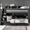 Camelot Staircase Bunk Bed black