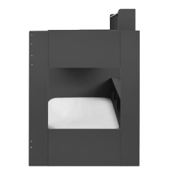 Camelot Staircase Bunk Bed black headend