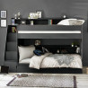 Camelot Staircase Bunk Bed black main
