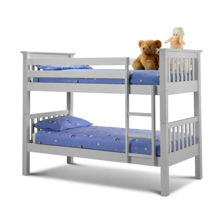 Barcelona Bunk Bed dove grey side