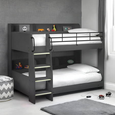 Domino Bunk Bed Black