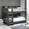 Domino Bunk Bed Black