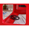 London Bus Bunk Bed Red steering
