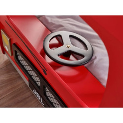 London Bus Bunk Bed Red steering top