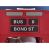 London Bus Bunk Bed Red top