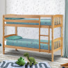 Lincoln Single Bunk Bed Solid Pine