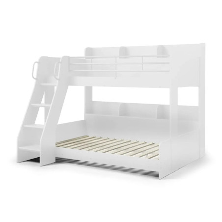 Domino Triple Sleeper Bunk Bed White without mattress