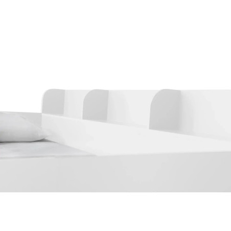 Domino Triple Sleeper Bunk Bed White top