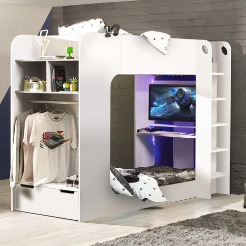 Impact Gaming Bunk white