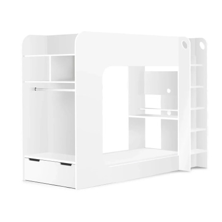 Impact Gaming Bunk white without mattress