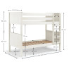 Maine Bunk Bed - Converts into Two Single Beds dimensions
