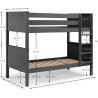 Maine Bunk Bed - Converts into Two Single Beds black dimensions