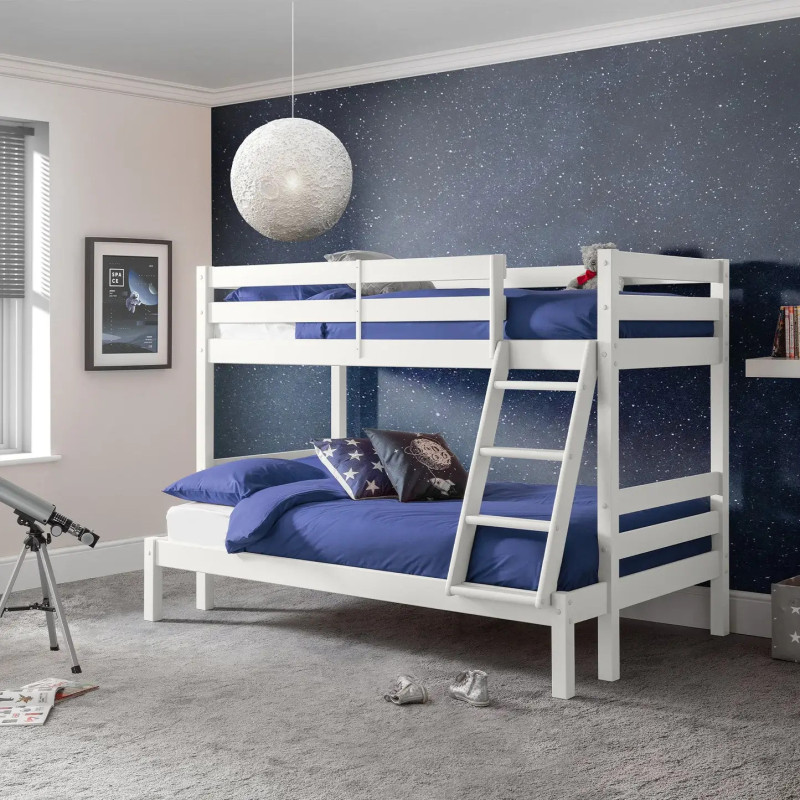 Merlin Triple Sleeper Bunk Bed white