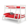 Merlin Triple Sleeper Bunk Bed white side
