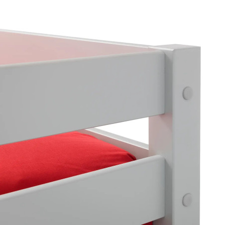 Merlin Triple Sleeper Bunk Bed dove grey top